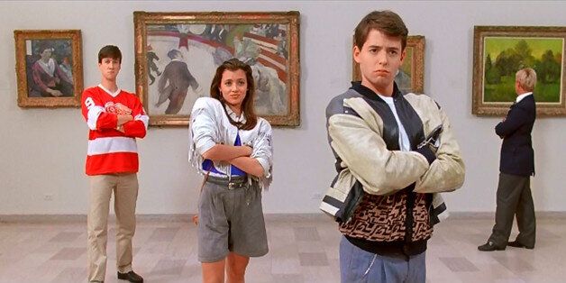 Bueller, Cameron And Sloane at the Art Institute in Chicago