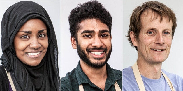 Nadiya, Tamal and Ian have reached the 'Bake Off' final