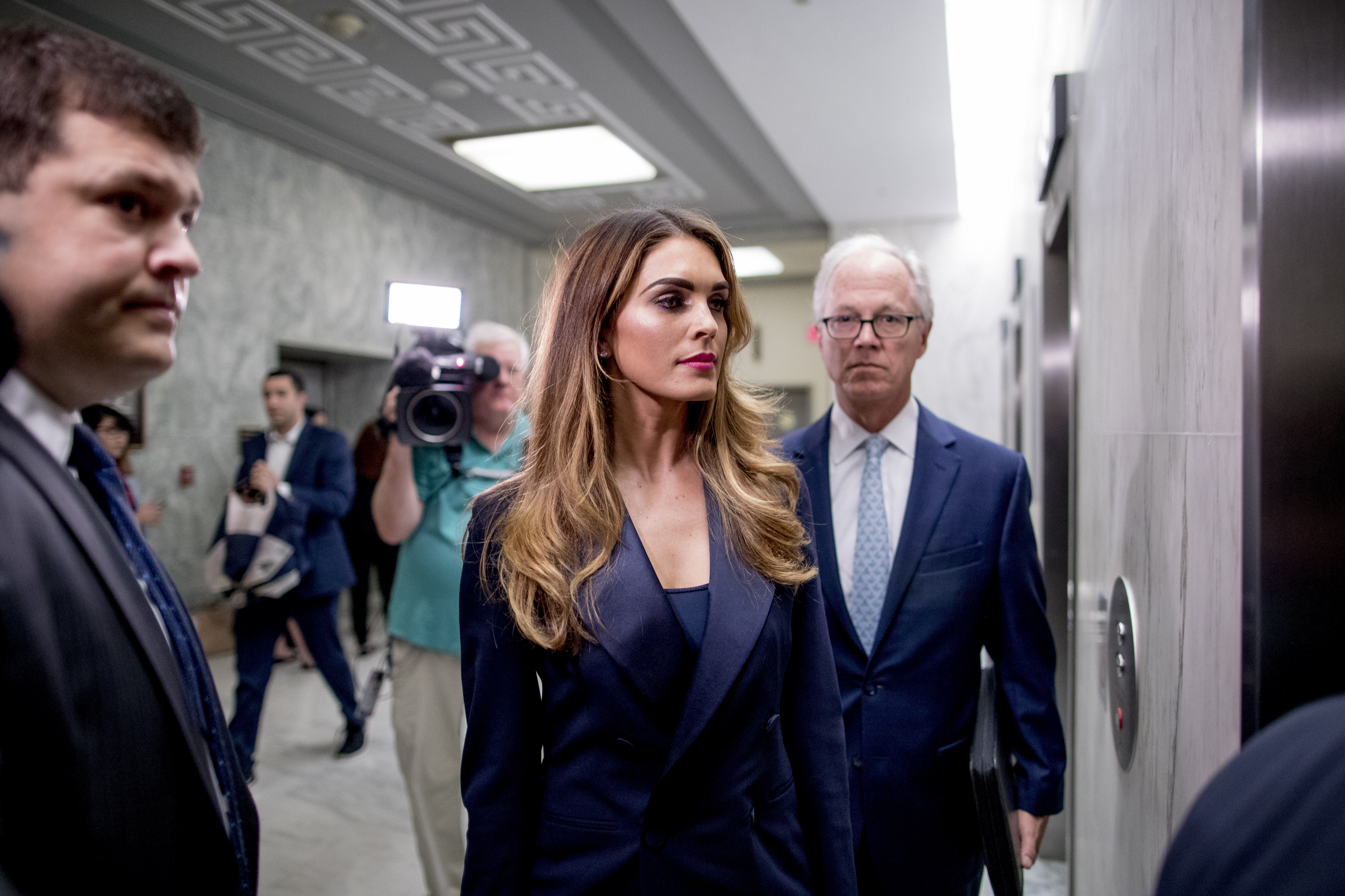 Former Trump Aide Hope Hicks Frustrates Democrats With Limited ...