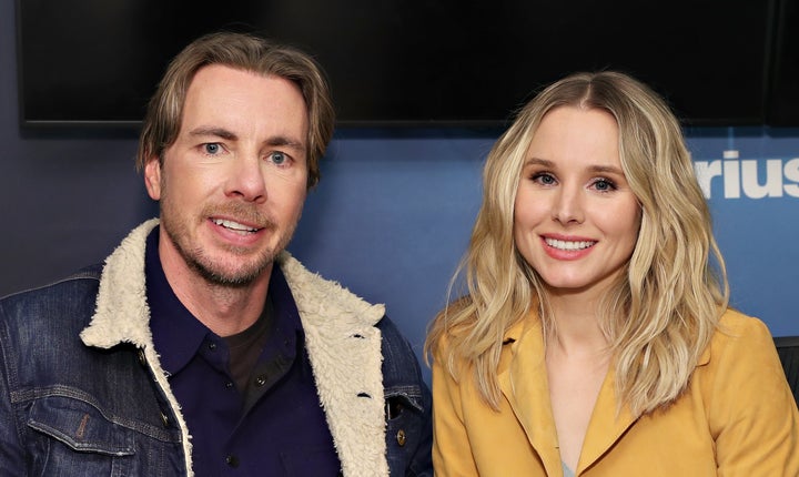 Shepard and Bell visit the SiriusXM Studios on Feb. 25 in New York City.