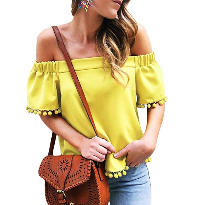 There Are So Many Off-The-Shoulder Tops On Amazon Under $21 | HuffPost Life