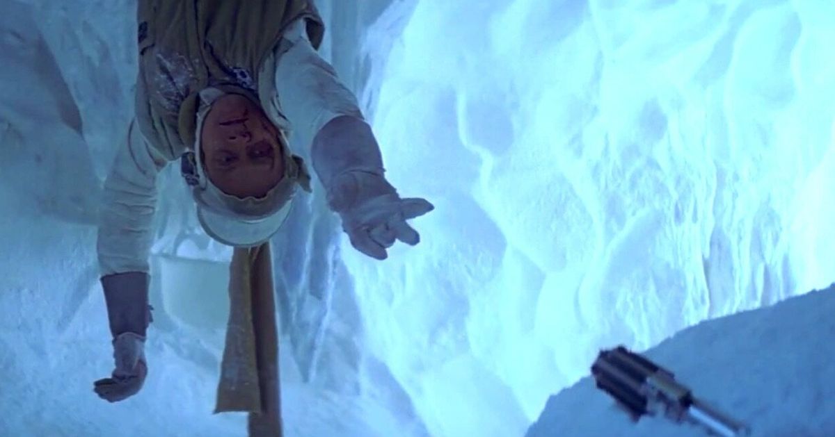 TIL that the scene of Luke attacked my a Wampa on Hoth was added