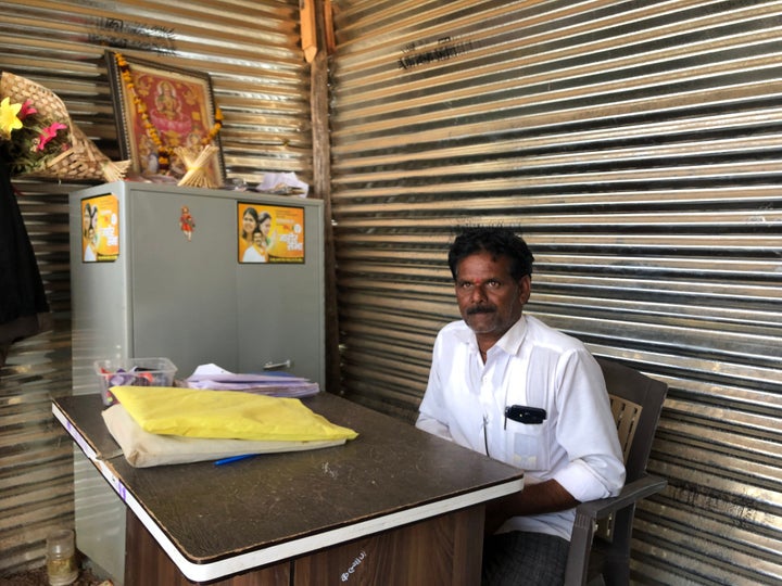Kaylan Pawar, a small-time farmer from Beed, heads an organisation which is running 11 fodder camps