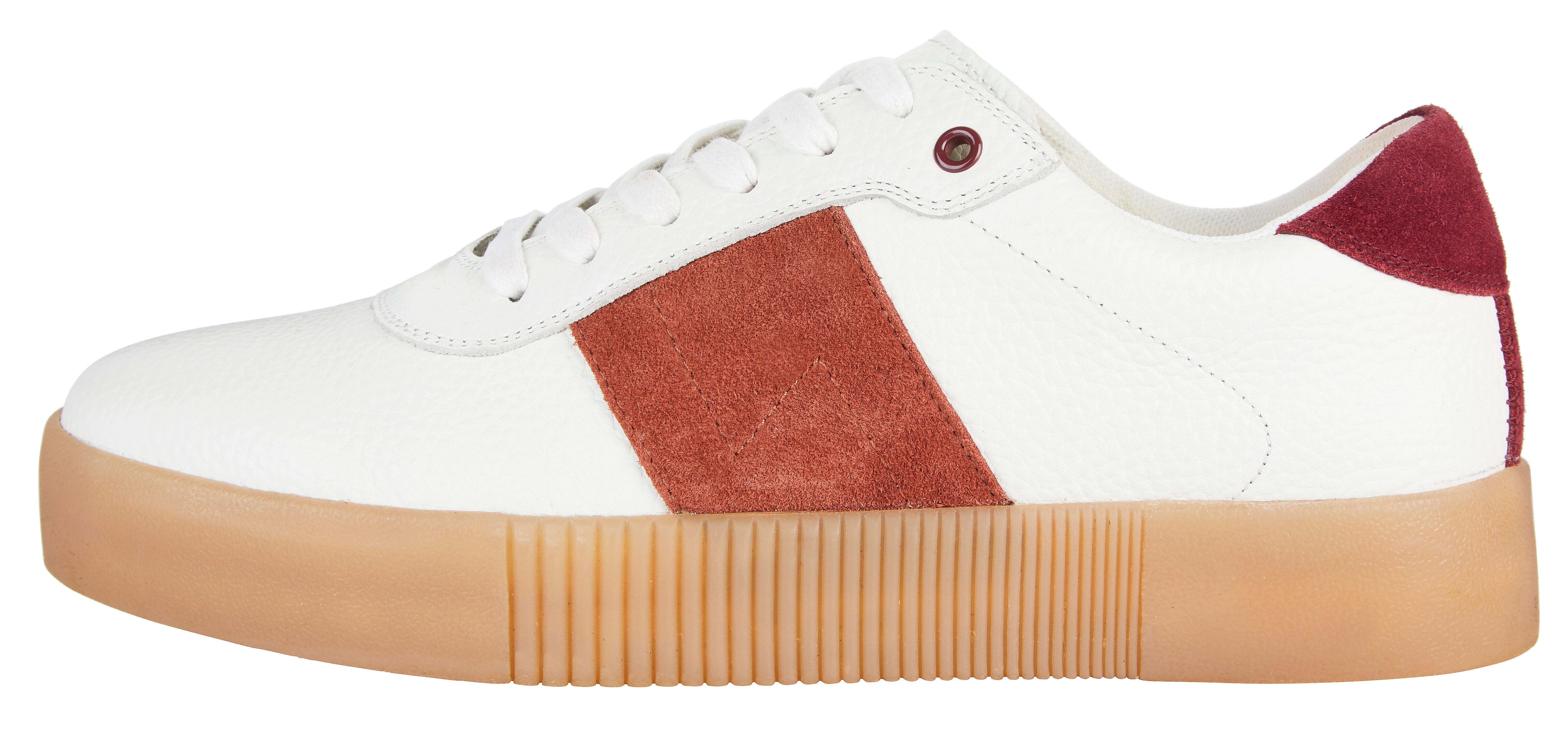 m&s white trainers