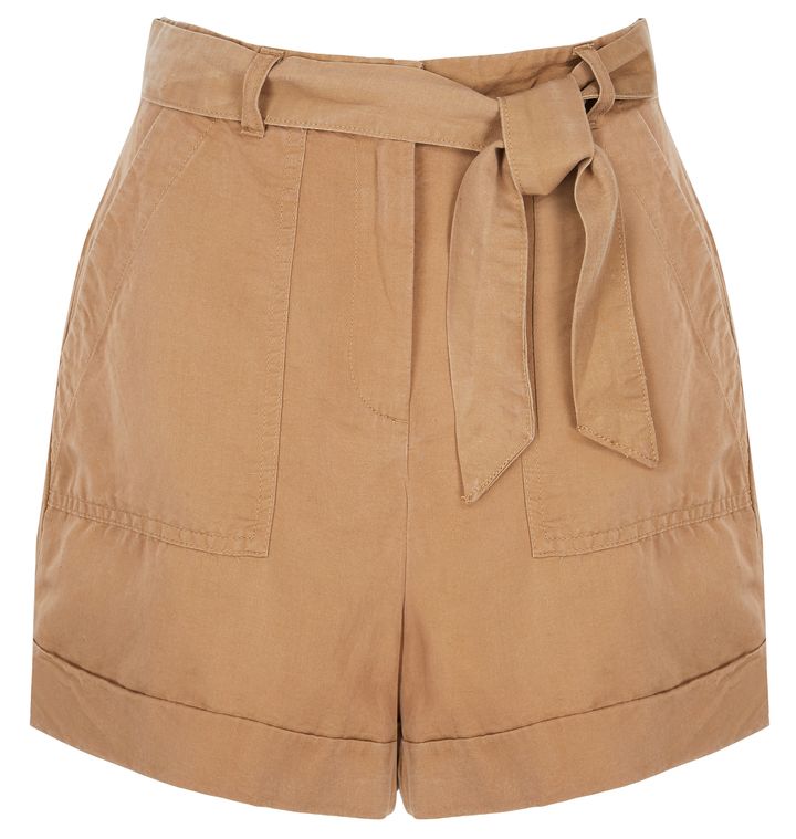 Holly Willoughby's M&S Edit: Tan Shorts