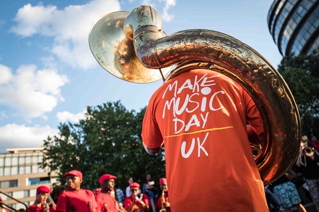 Le Music Day au Royaume-Uni, le 21 juin