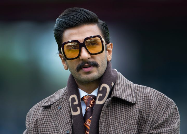 Ranveer Singh before ICC Cricket World Cup 2019 match between Pakistan and India. 