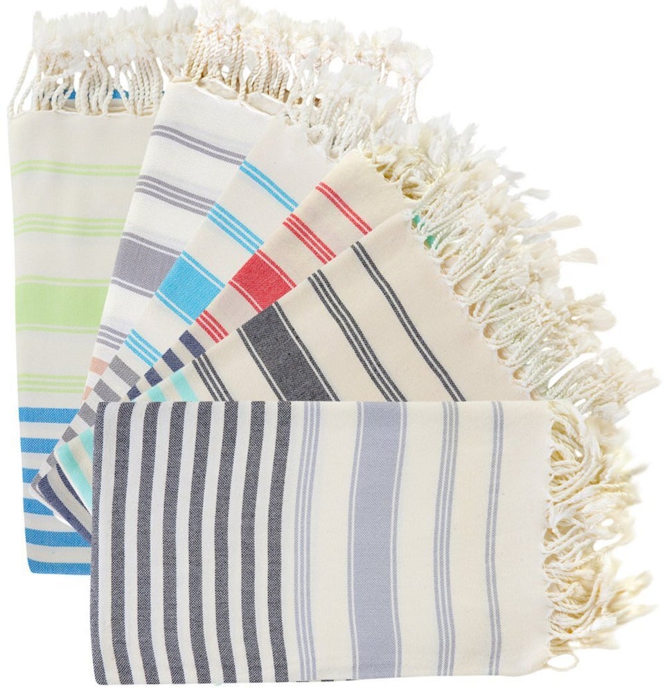 Tie Dye Hammam Throws  100% Cotton Turkish Towels