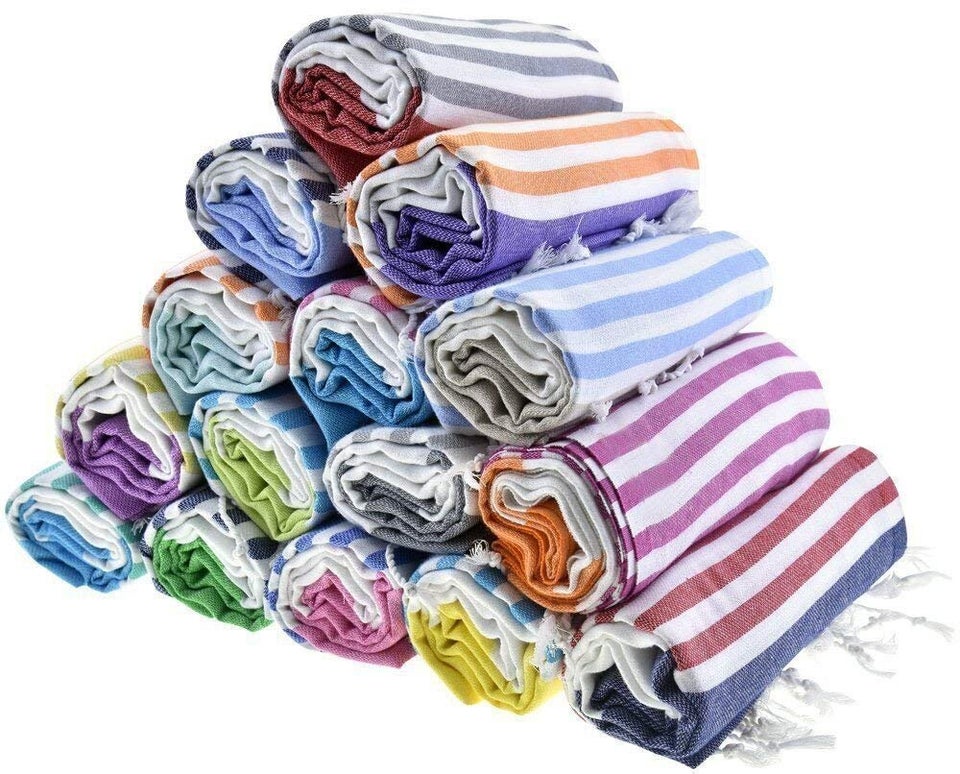 Bosphorus Diamond Weave Turkish Towels Review: Spa-Ready