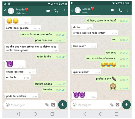 Desde rostos com expressões diferentes até frutas e legumes ressignificados, os emojis fazem parte da linguagem do sexting.