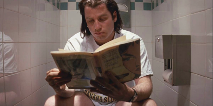 John Travolta en 'Pulp Fiction'.