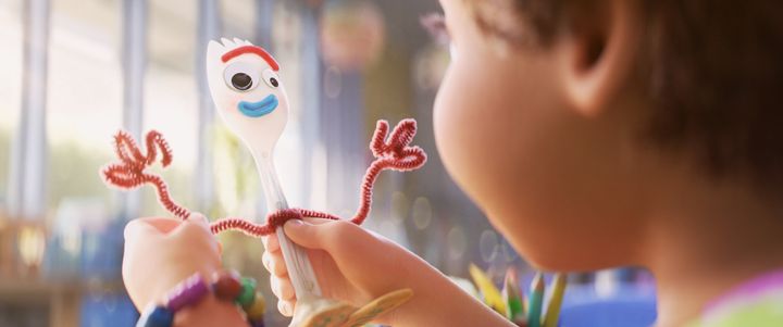 Forky in "Toy Story 4."