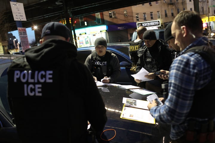 <a href="https://www.huffpost.com/topic/ice" target="_blank" role="link" class=" js-entry-link cet-internal-link" data-vars-item-name="Immigration and Customs Enforcement" data-vars-item-type="text" data-vars-unit-name="5d0d2297e4b0a39418621c41" data-vars-unit-type="buzz_body" data-vars-target-content-id="https://www.huffpost.com/topic/ice" data-vars-target-content-type="feed" data-vars-type="web_internal_link" data-vars-subunit-name="article_body" data-vars-subunit-type="component" data-vars-position-in-subunit="0">Immigration and Customs Enforcement</a> agents are planning to detain thousands of migrant families on Sunday, one week after Trump announced plans for mass deportation.