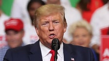 Donald Trump Shares Bonkers Video Showing Him As President Forever