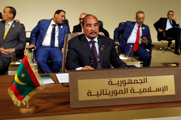 Ο απερχόμενος πρόεδρος Μοχάμεντ Ουλντ Αμπντέλ Αζίζ