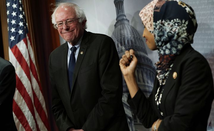 Sen. Bernie Sanders (I-Vt.) and Rep. Ilhan Omar (D-Minn.) are working together on new legislation to make college affordable. 