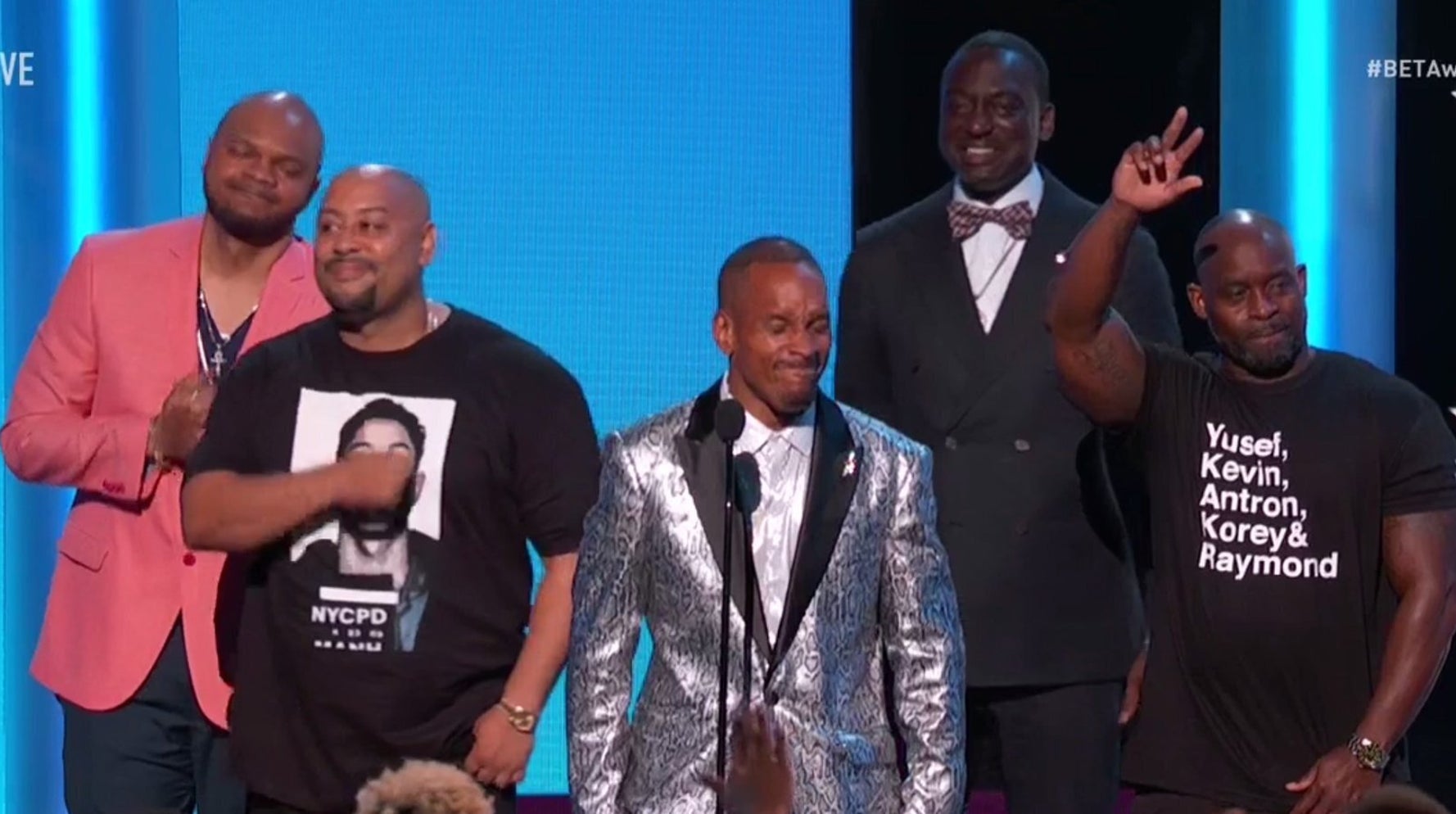 Exonerated Central Park Five Receive Standing Ovation At 2019 BET