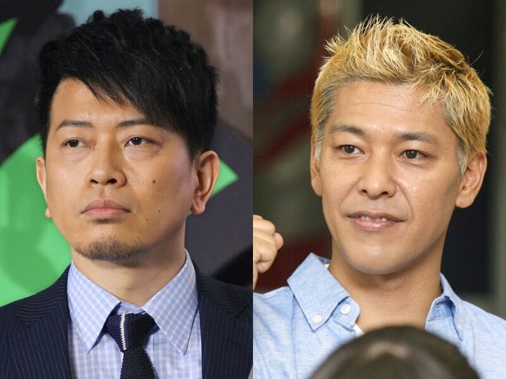 宮迫博之(左)と田村亮