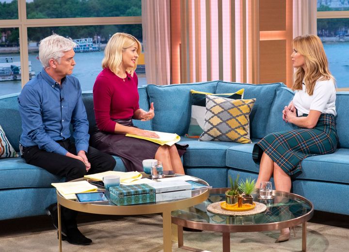 Amanda was interviewed on This Morning in October