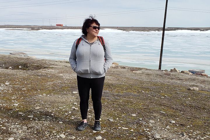 Caroline Robinson felt she had no choice but to quit her job as a mental health outreach worker and leave Nunavut because she can't afford a place to live.