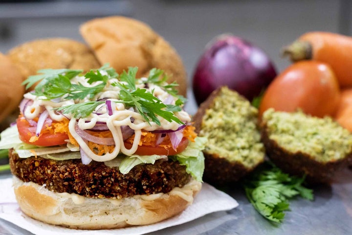 Delicioso hambúguer vegano ao alcance de seu aprendizado!