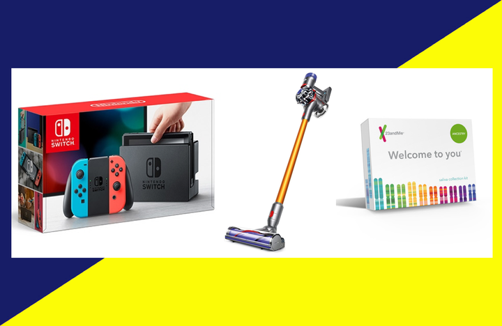 Top Amazon Prime Day deals from 2018 included items like Nintendo Switch accessories, Dyson vacuums, and the 23andMe DNA kit.