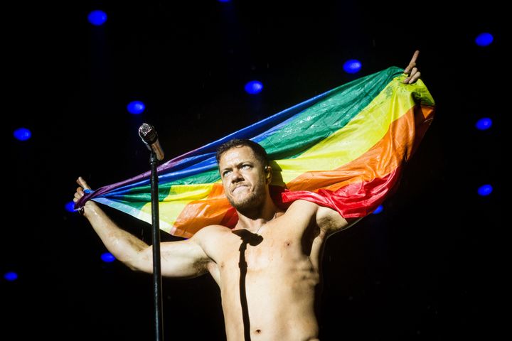 Homophobia has “affected not just my closest friends growing up, but also my family,” Imagine Dragons frontman Dan Reynolds told HuffPost. 