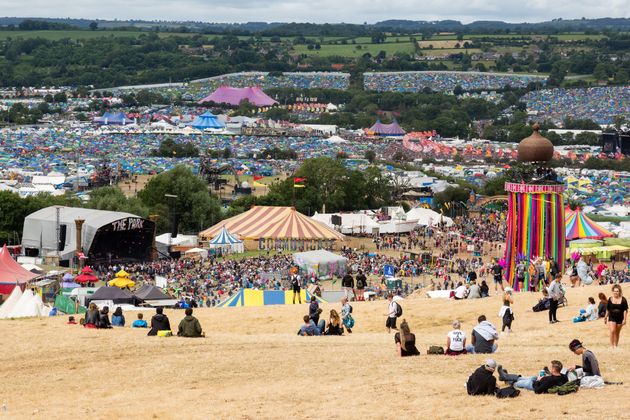 Glastonbury 2017 got off to a dry, hot start 