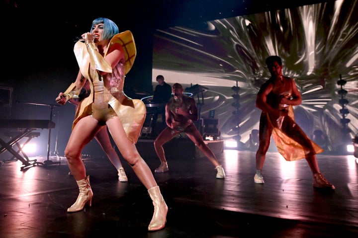 Lady Gaga's Apollo Theater set list loosely followed the plot of her current Las Vegas residency.