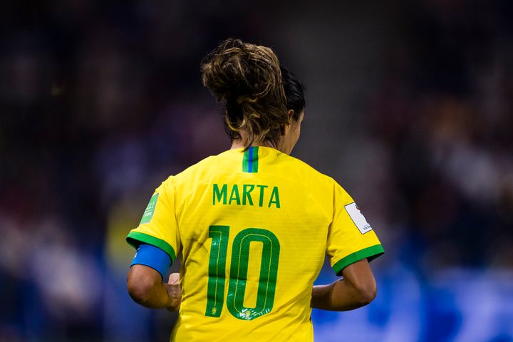 Brazilian superstar Marta has scored more than 100 goals for Brazil and has done so more times at the World Cup than any man or woman in history.