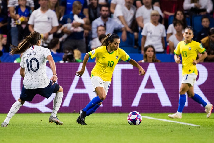 Brazil's magnificent Marta hopes for World Cup soccer win : NPR