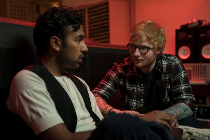 Himesh Patel and Ed Sheeran in "Yesterday."