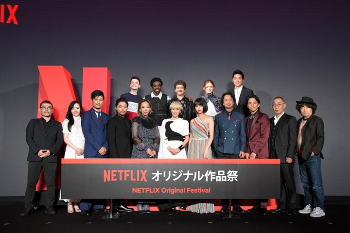 「Netflixオリジナル作品祭」登壇者。