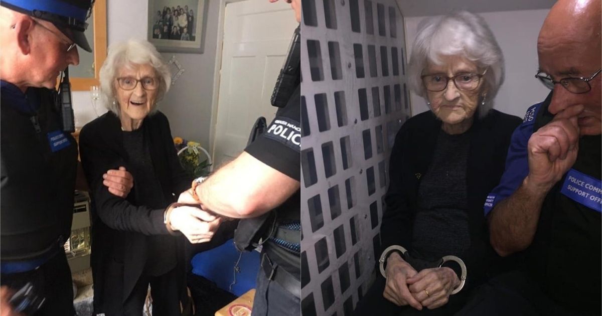 GreatGreatGrandmother Asks To Be Arrested So She Can Know What Its