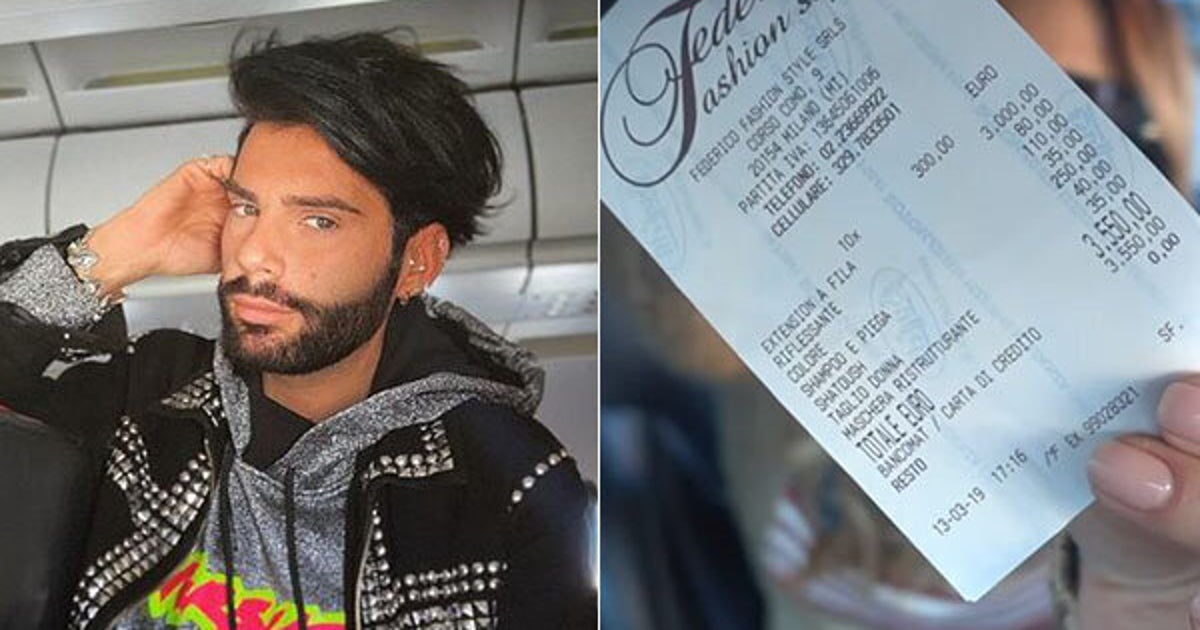 Federico Fashion Style Risponde Alla Polemica Sullo Scontrino Da 3550 Euro Leggete Bene L Huffpost Federico Fashion Style Risponde Alla Polemica Sullo Scontrino Da 3550 Euro Leggete Bene L Huffpost