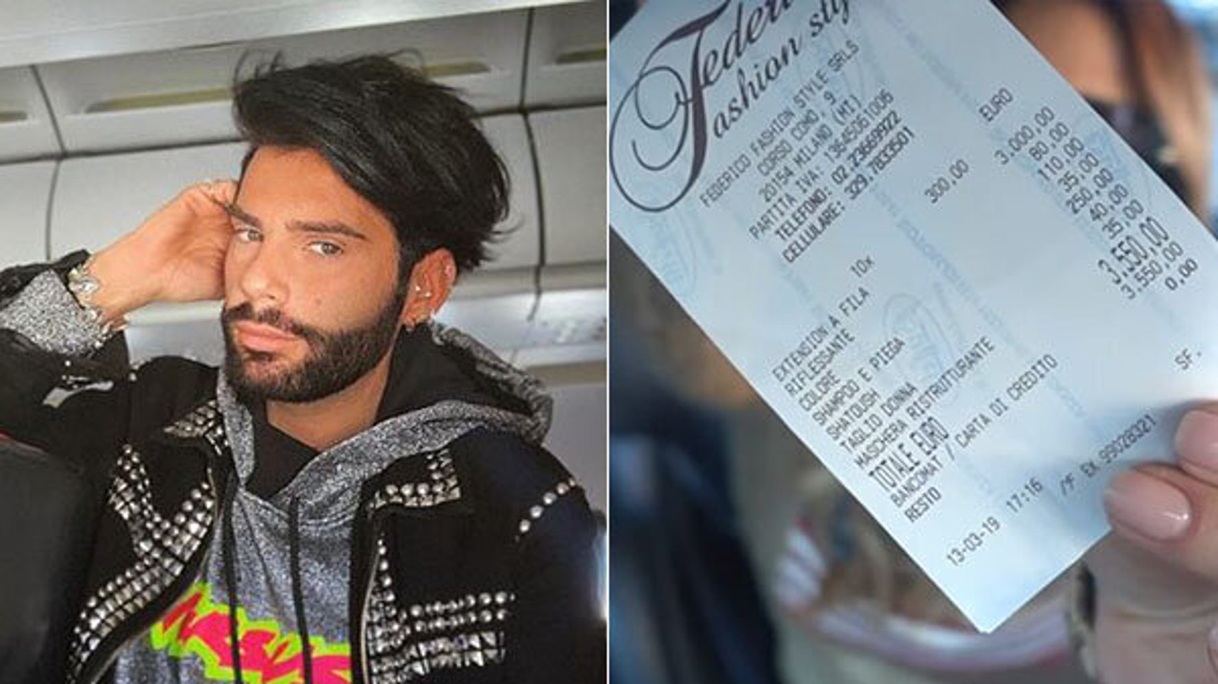 Federico Fashion Style Risponde Alla Polemica Sullo Scontrino Da 3550 Euro Leggete Bene L Huffpost Federico Fashion Style Risponde Alla Polemica Sullo Scontrino Da 3550 Euro Leggete Bene L Huffpost