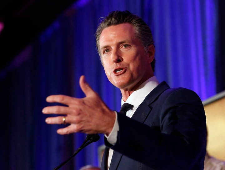 California Gov. Gavin Newsom said he looks forwarding to working with Canada to pursue clean air goals.