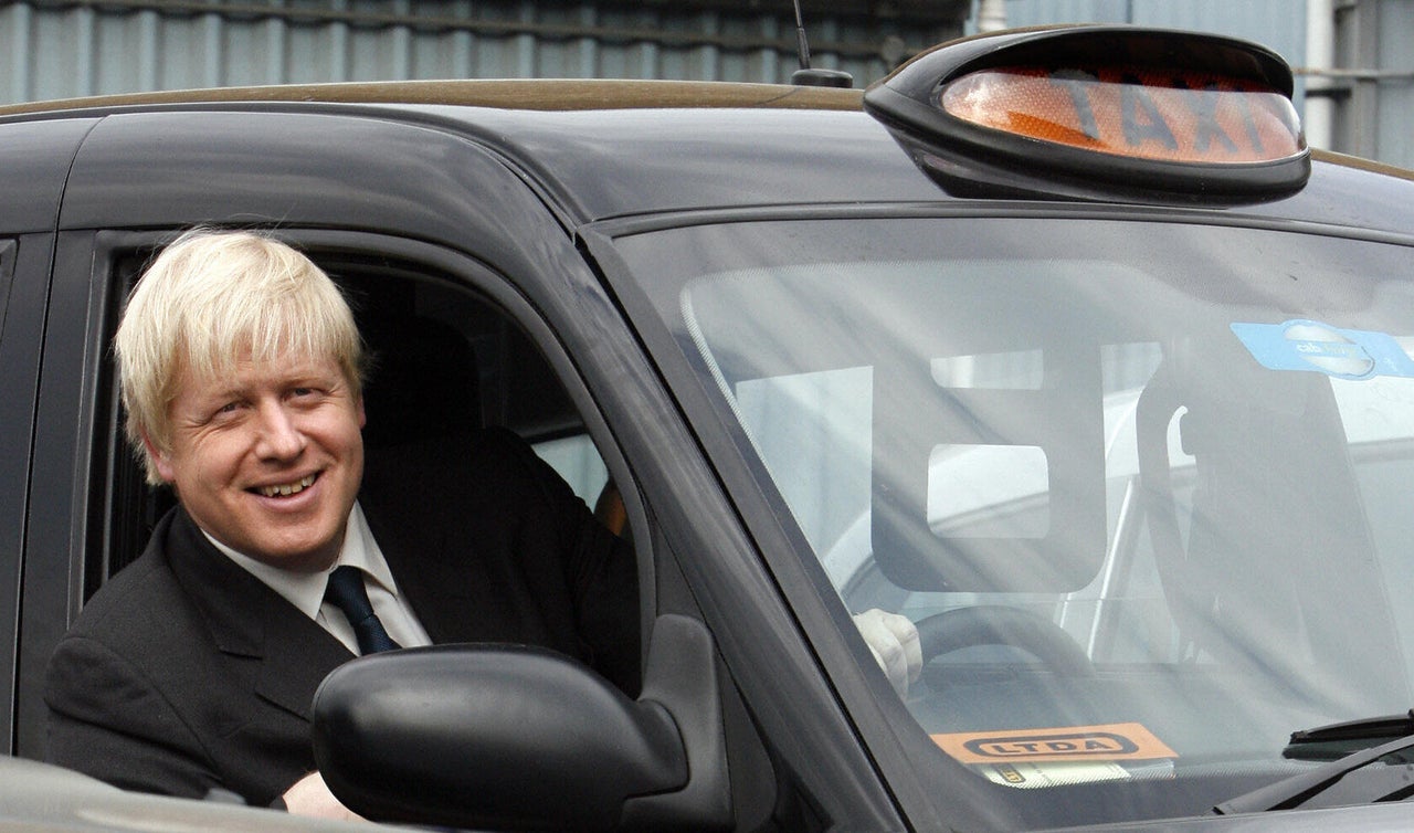 Newly-elected Mayor of London in 2008