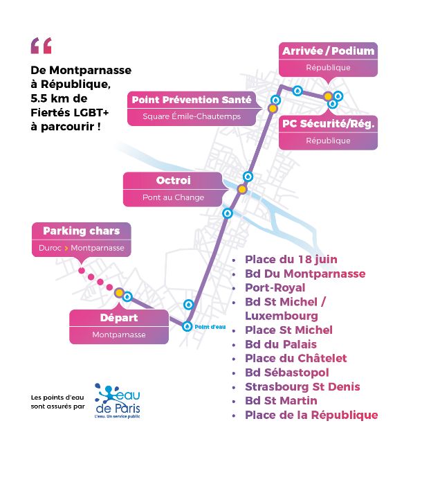 Gay Pride à Paris 2019 La Marche Des Fiertés Lgbt Parcours