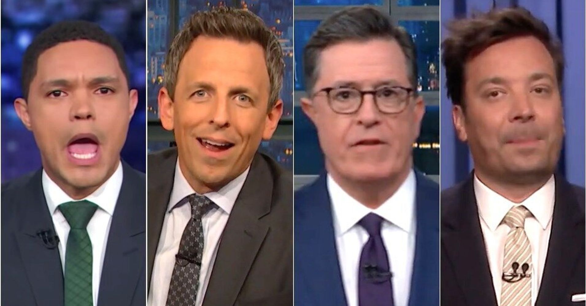 Late-Night TV Hosts Have A Field Day With Second Democratic 2020 Debate ...