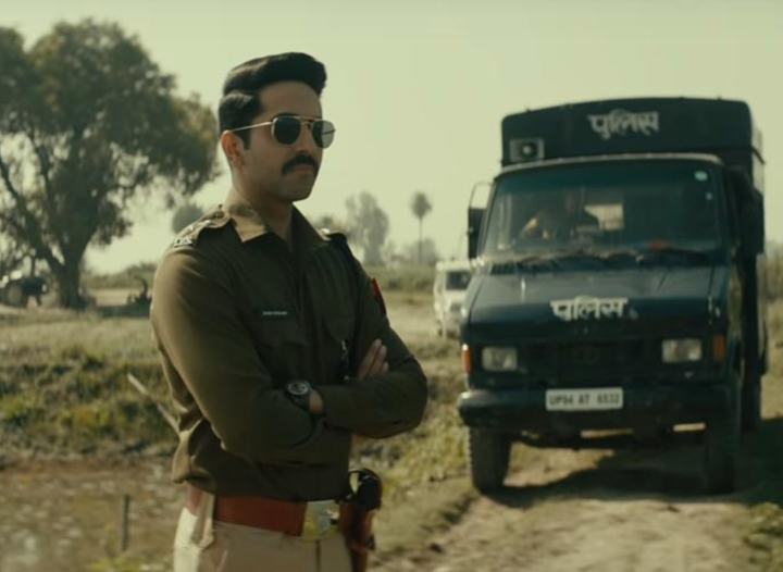 A still from Anubhav Sinha's 'Article 15'