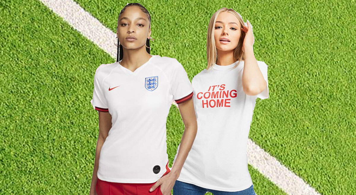England World Cup 2018 Inspired Ladies Lady Fit T Shirt 13 Colours Size 6-16 
