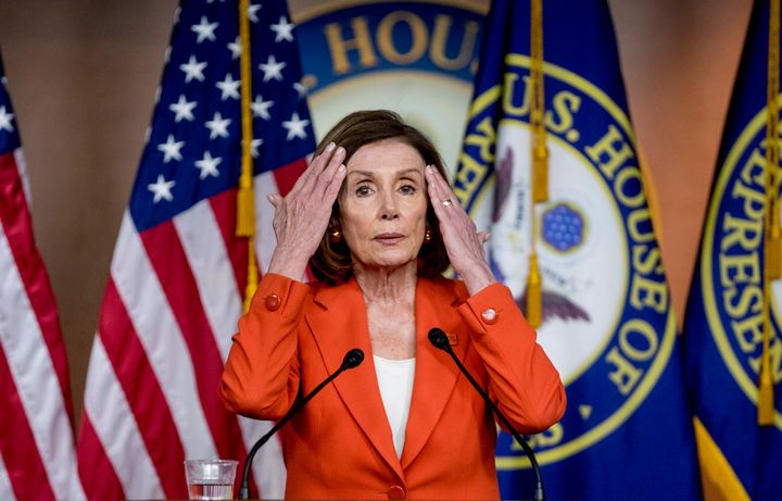 House Speaker Nancy Pelosi declared her devotion to the children suffering at the U.S.-Mexico border, then deferred to Senate Majority Leader Mitch McConnell on their fate.