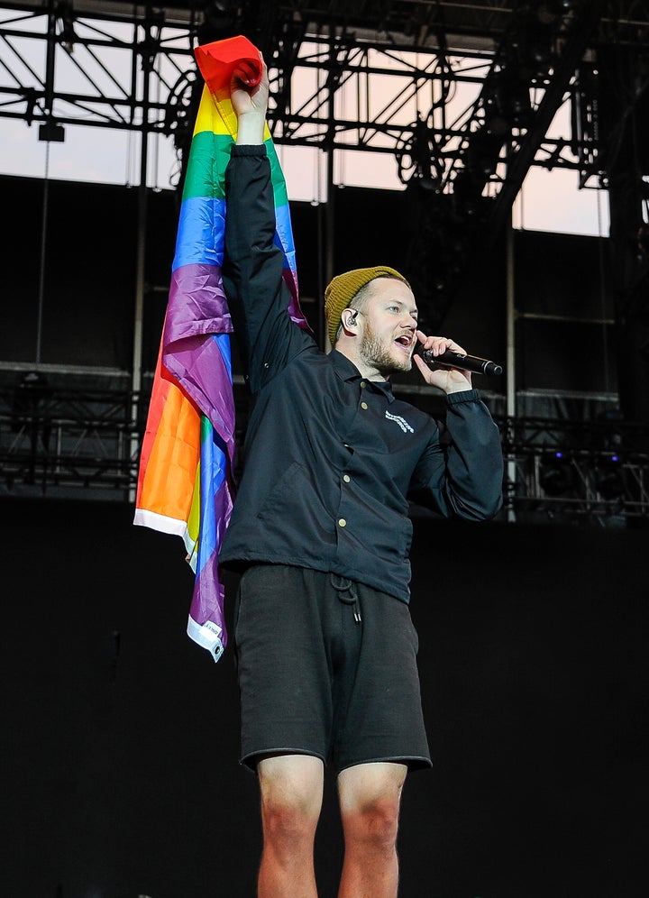 Imagine Dragons' Dan Reynolds sends a message of love to LGBTQ