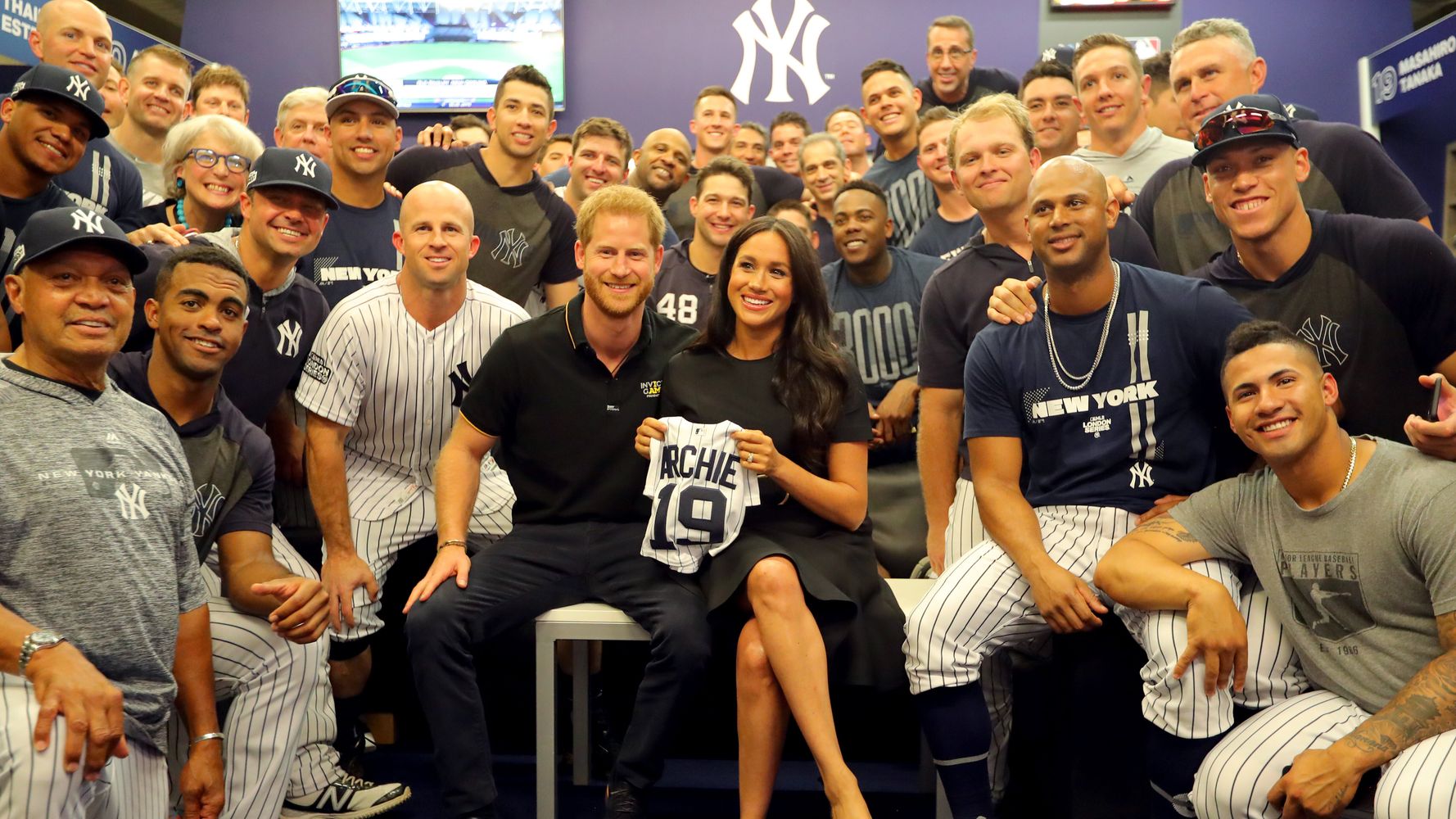 Meghan Markle Attends the Boston Red Sox vs New York Yankees