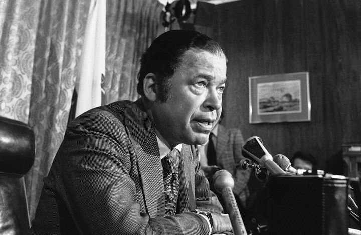 Sen. Edward Brooke (R-Mass.), the first black man elected to the chamber by popular vote, was a supporter of busing.