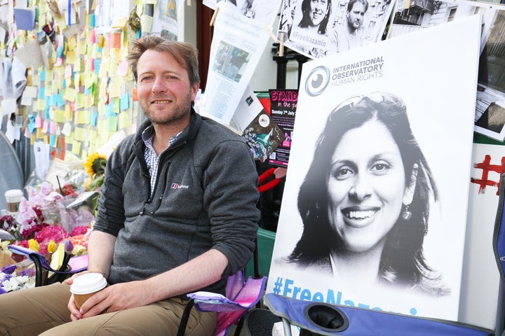 Nazanin Zaghari-Ratcliffe's husband Richard Ratcliffe