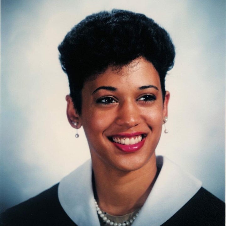 Kamala Harris's Howard University graduation photo.