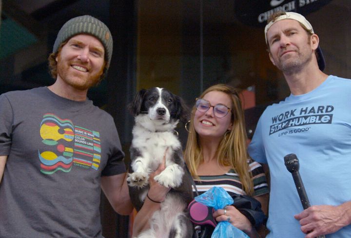 Kathleen Riley's friend rescued her beloved dog, Ziggy, from the streets while teaching in Puerto Rico 7 years ago and has been by Riley's side ever since. The duo took a moment to share their story with Bert & John Jacobs, founders of Life is Good.