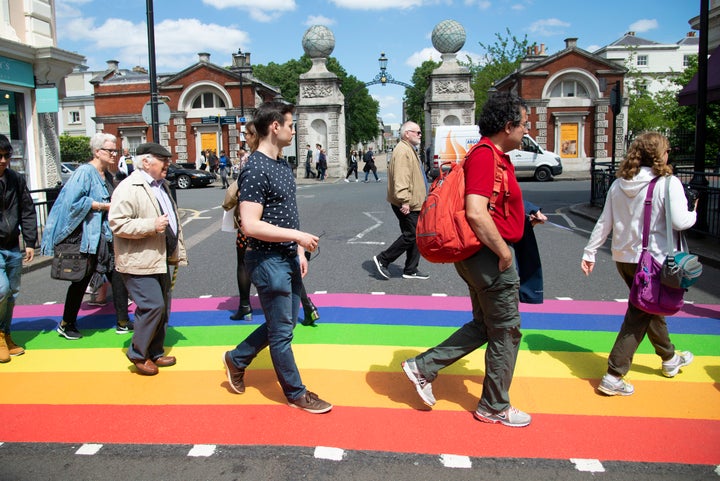 London gets ready for Pride.